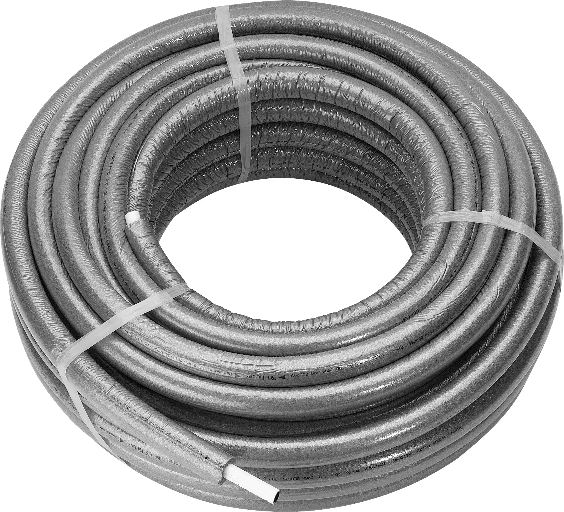 Viega „Sanfix Fosta“ Kunststoffrohr mit Dämmung PE-Xc/Al/PE-Xc ⌀ 16 × 2,2 mm Viega „Sanfix Fosta“ Kunststoffrohr mit Dämmung PE-Xc/Al/PE-Xc ⌀ 16 × 2,2 mm