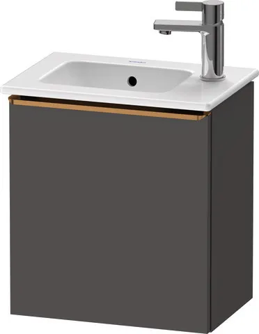 Duravit Waschtischunterschrank wandhängend „D-Neo“ 41 × 44 × 27,4 cm in Graphit Matt Duravit Waschtischunterschrank wandhängend „D-Neo“ 41 × 44 × 27,4 cm in Graphit Matt