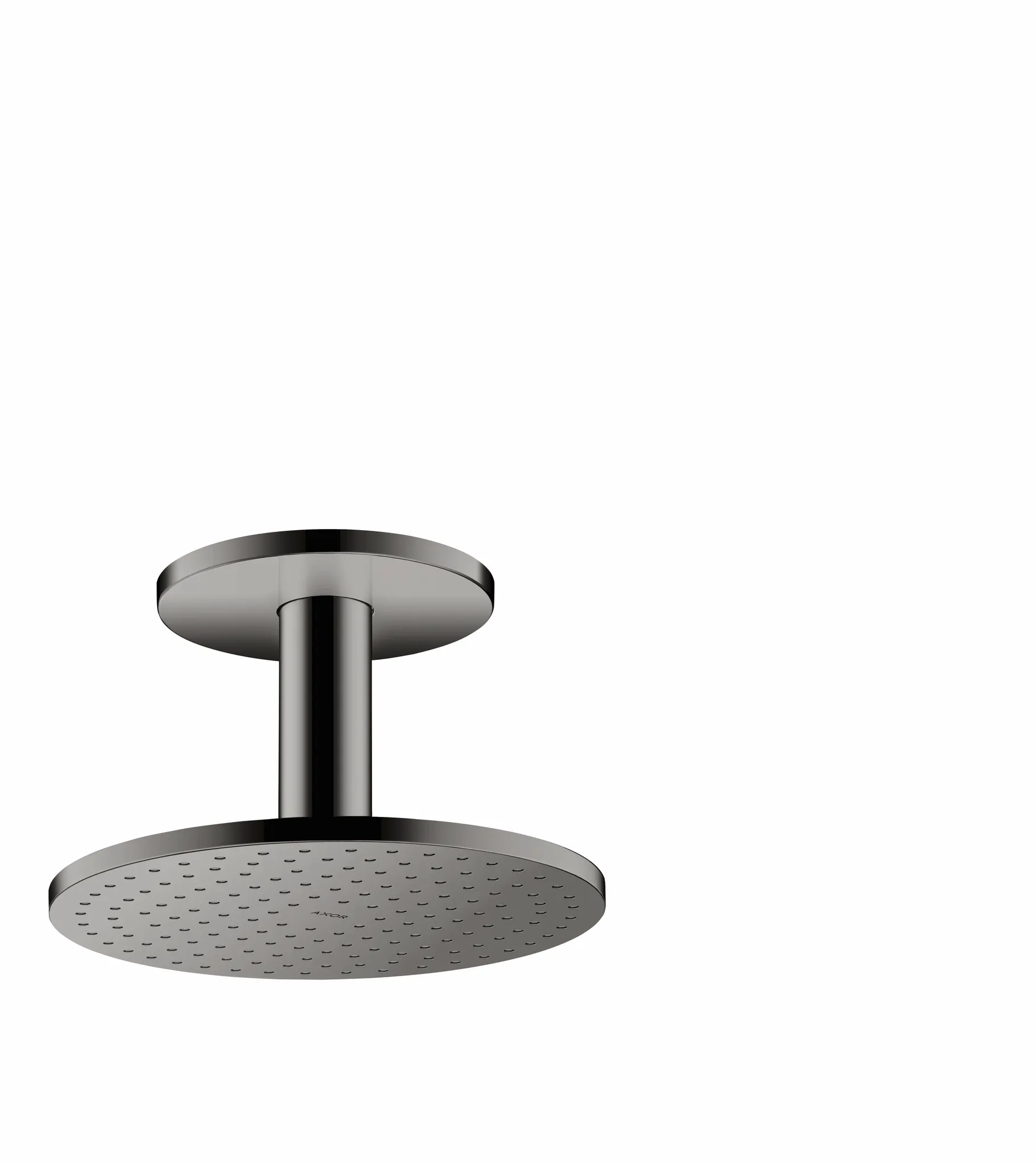 Hansgrohe AXOR ShowerSolutions Kopfbrause 250 1jet mit Deckenanschluss, Polished Black Chrome Hansgrohe AXOR ShowerSolutions Kopfbrause 250 1jet mit Deckenanschluss, Polished Black Chrome