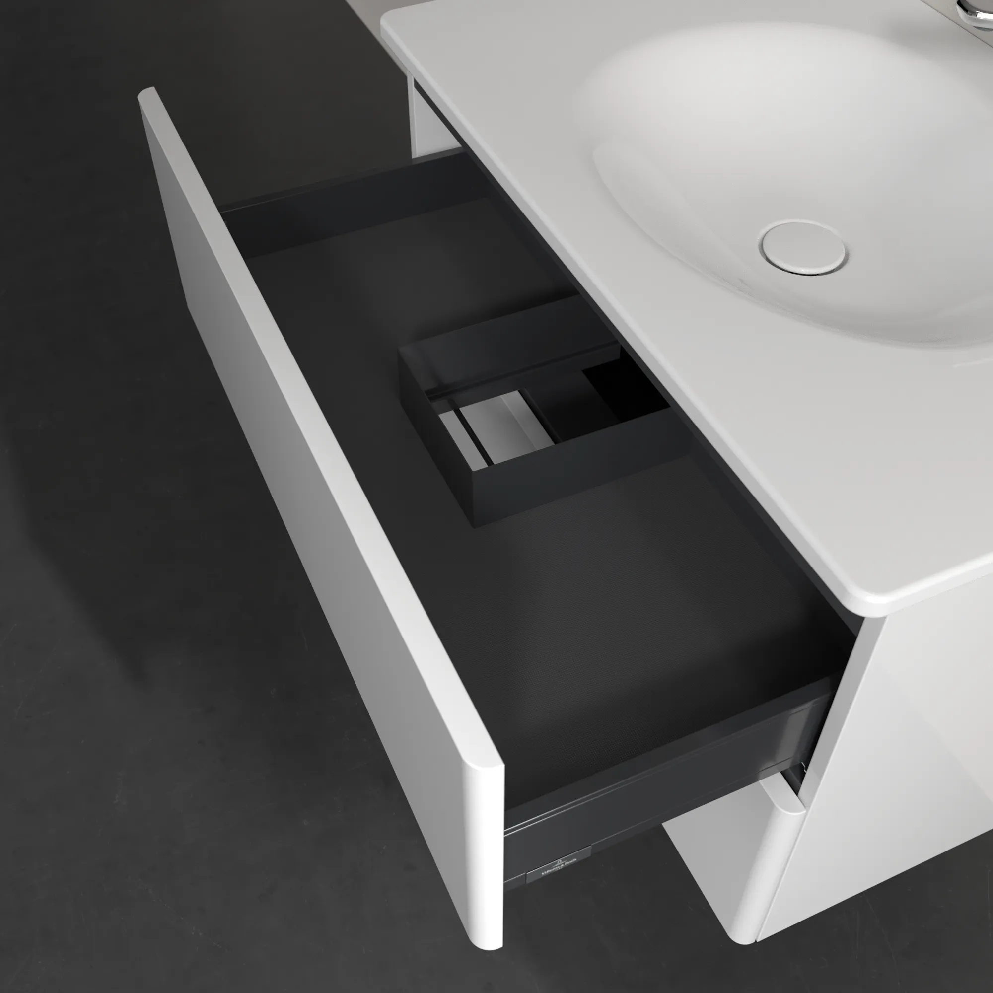 Villeroy & Boch Antao Waschbeckenunterschrank K04 Glossy White Lacquer Villeroy & Boch Antao Waschbeckenunterschrank K04 Glossy White Lacquer