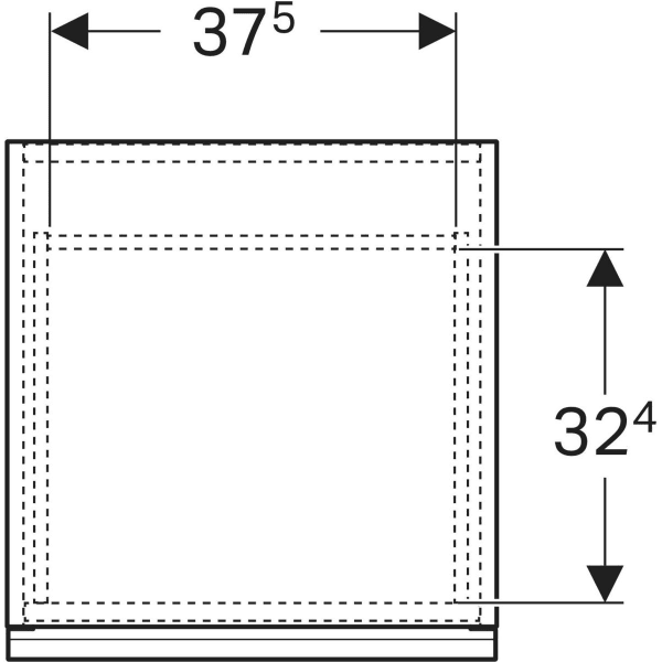 Geberit Hochschrank „Acanto“