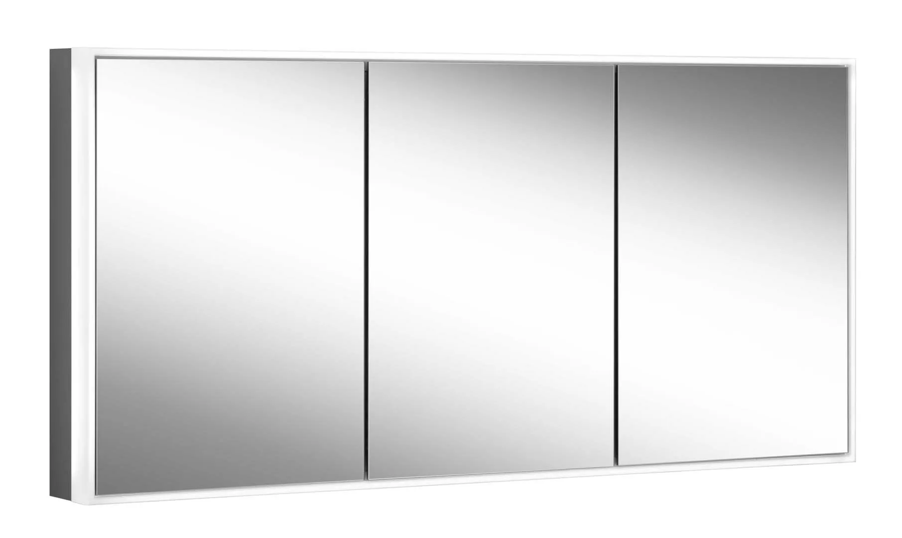 Schneider Spiegelschrank PLU1 180/3/GT/HCL – Spiegel in Schwarz matt (1825 x 731 x 158 mm), LED-Beleuchtung, Human Centric Lighting Schneider Spiegelschrank PLU1 180/3/GT/HCL – Spiegel in Schwarz matt (1825 x 731 x 158 mm), LED-Beleuchtung, Human Centric Lighting