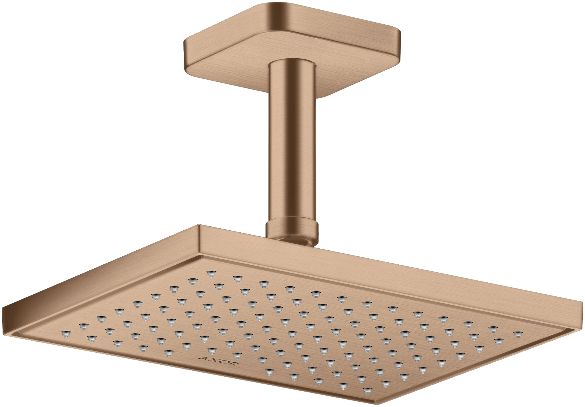 AXOR ShowerSolutions Kopfbrause 245/185 1jet EcoSmart Chrom AXOR ShowerSolutions Kopfbrause 245/185 1jet EcoSmart Chrom