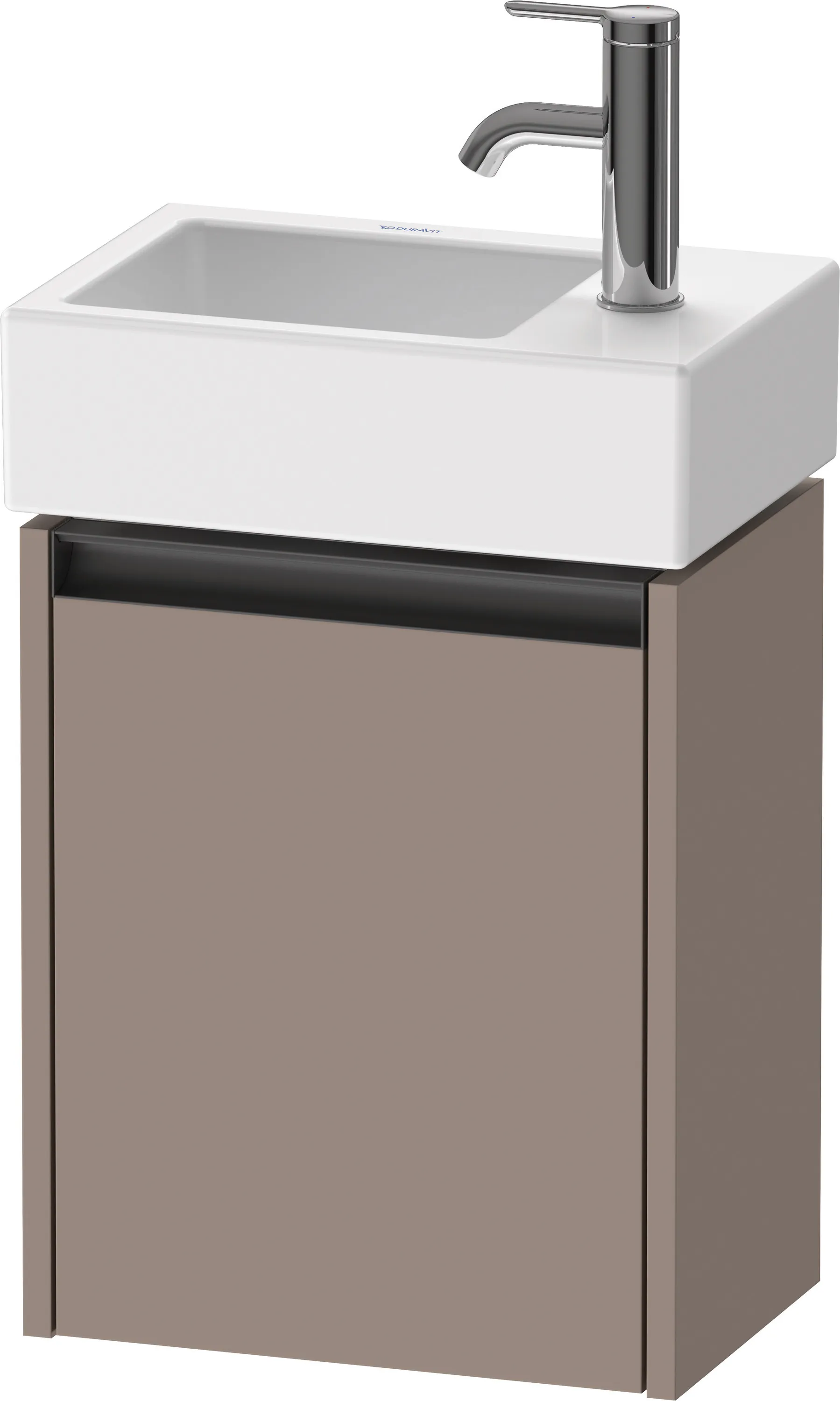Duravit Waschtischunterschrank wandhängend „Ketho.2“ 36,4 × 44 × 23,8 cm in Basalt Matt Duravit Waschtischunterschrank wandhängend „Ketho.2“ 36,4 × 44 × 23,8 cm in Basalt Matt