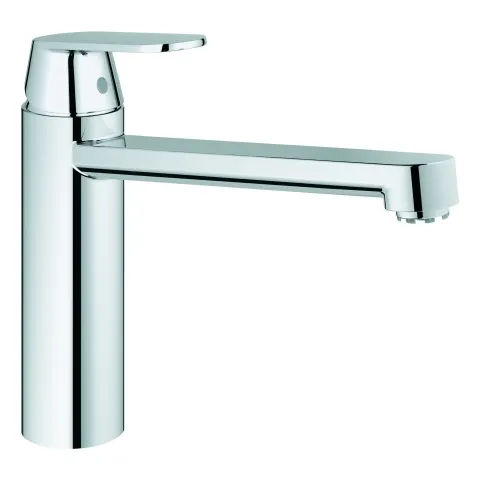 Einhand-Spültischbatterie Eurosmart Cosmopolitan 30194, mittelhoher Auslauf, Einlochmontage, Niederdruck für offene Warmwasserbereiter, chrom Einhand-Spültischbatterie Eurosmart Cosmopolitan 30194, mittelhoher Auslauf, Einlochmontage, Niederdruck für offene Warmwasserbereiter, chrom
