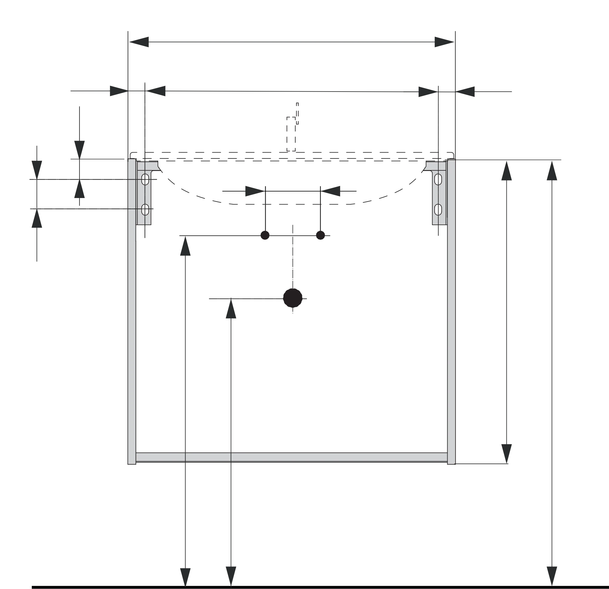 KEUCO X-LINE Waschtischunterbau mit Auszug/Schubkasten 650x605x490mm cashmere/cashmere KEUCO X-LINE Waschtischunterbau mit Auszug/Schubkasten 650x605x490mm cashmere/cashmere