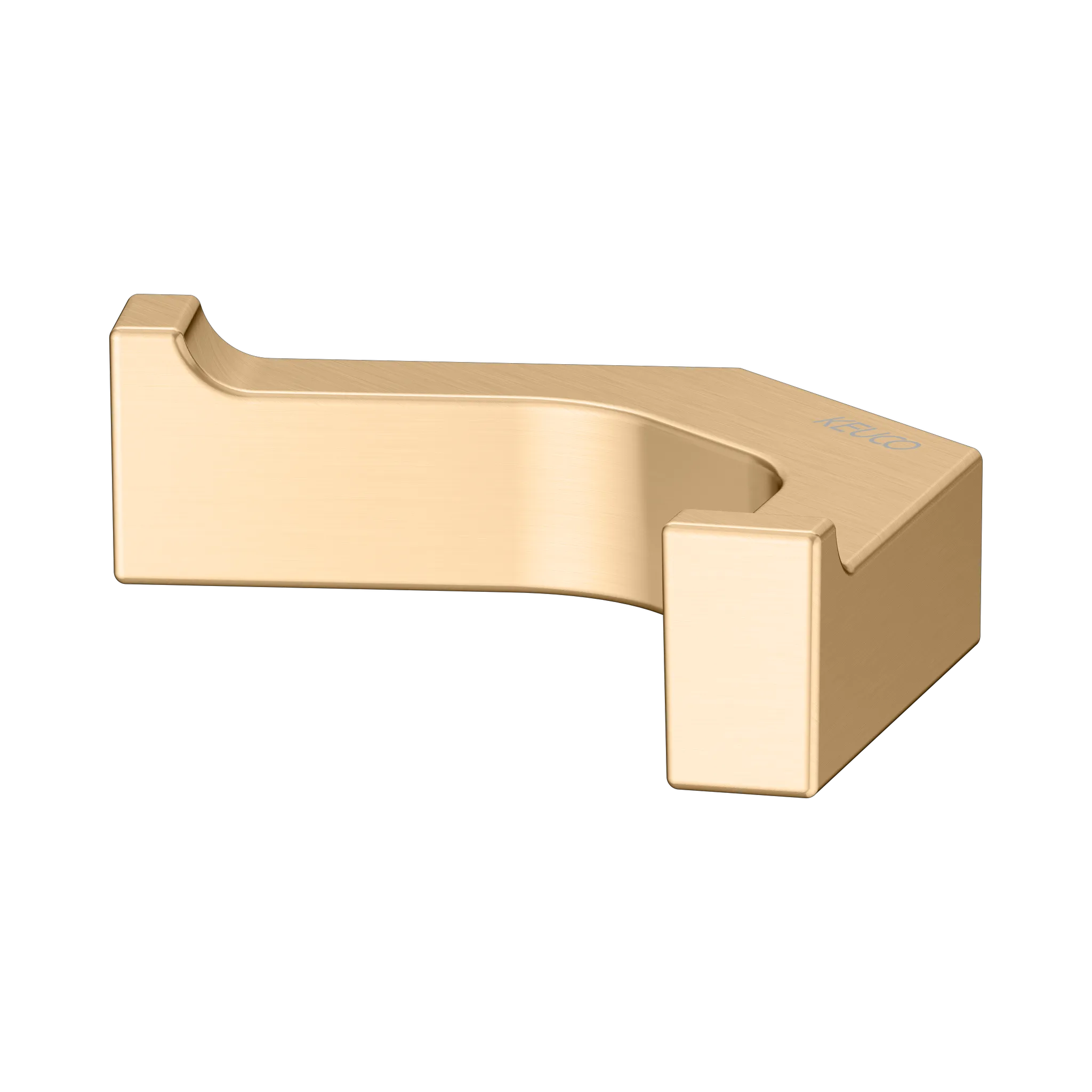 KEUCO EDITION 11 Handtuchhaken doppelt Messing gebürstet KEUCO EDITION 11 Handtuchhaken doppelt Messing gebürstet