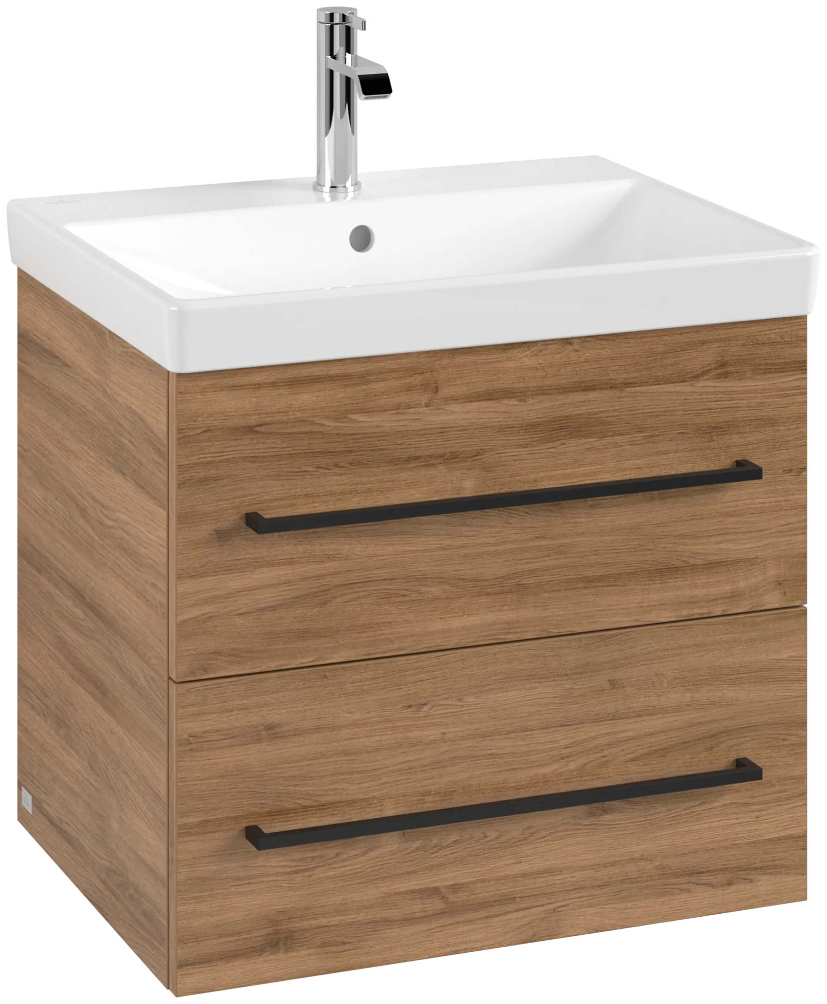 Villeroy & Boch Waschtischunterschrank „Avento“ für Schrankwaschtisch 580 × 514 × 452 mm Kansas Oak, Soft Closing Villeroy & Boch Waschtischunterschrank „Avento“ für Schrankwaschtisch 580 × 514 × 452 mm Kansas Oak, Soft Closing