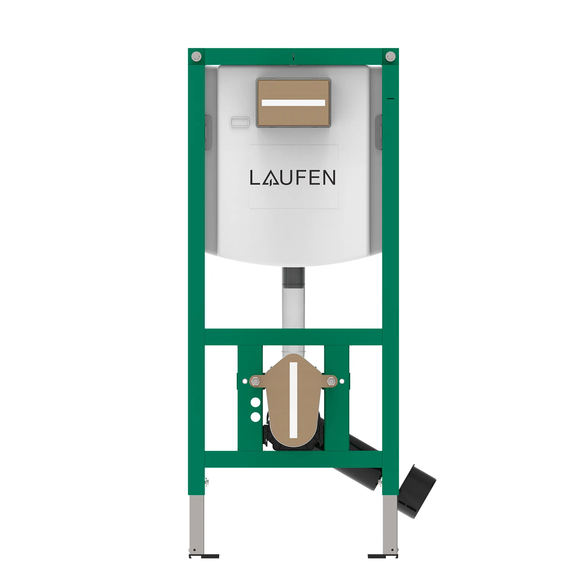 Installationselement INEOLINK mit Spülkasten für Wand-WC, Betätigung von vorne, verstellbarer Spülstromdrossel, Füße höhenverstellbar, drehbar, Zweimengenspülung 6/3L, umstellbar auf 4,5/3L, schwitzwasserisoliert Installationselement INEOLINK mit Spülkasten für Wand-WC, Betätigung von vorne, verstellbarer Spülstromdrossel, Füße höhenverstellbar, drehbar, Zweimengenspülung 6/3L, umstellbar auf 4,5/3L, schwitzwasserisoliert