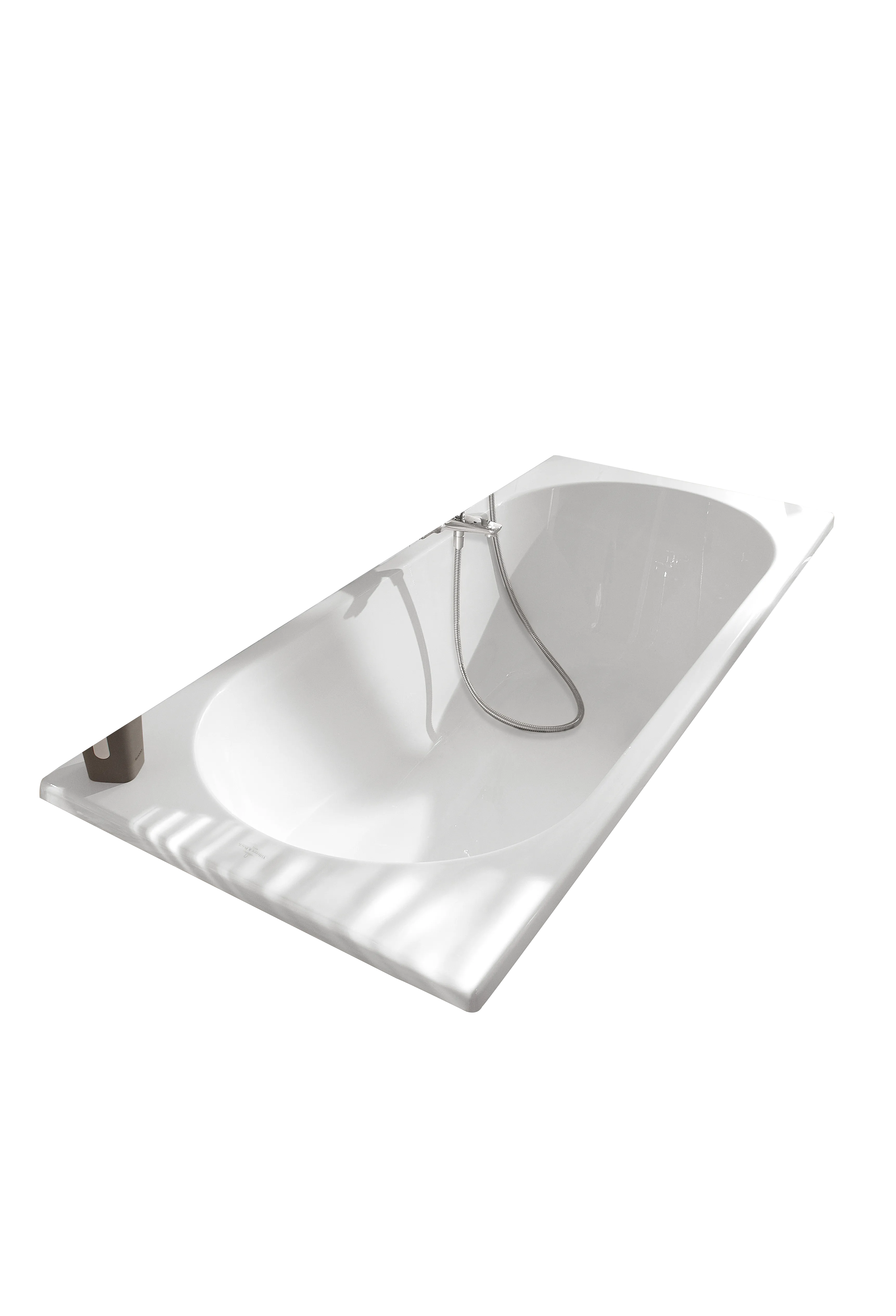 Villeroy & Boch Badewanne „O.novo“ rechteck 160 × 70 cm, Fußablauf