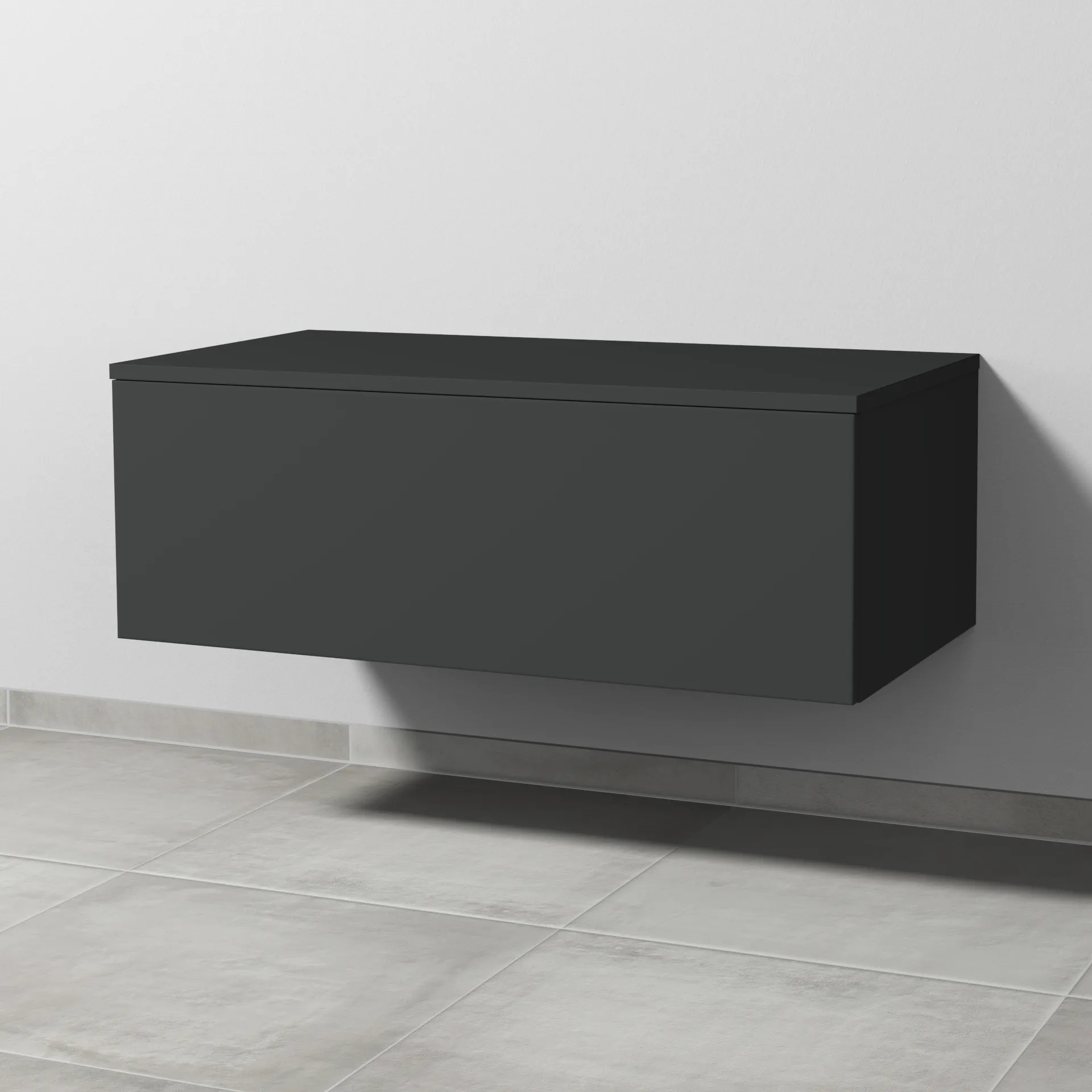 Sanipa Anbauschrank „2morrow“ 1000 × 340 × 520 mm in Graphit (matt)