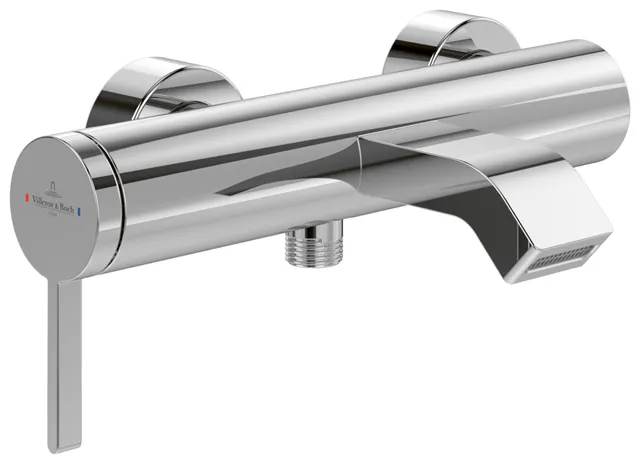 Einhand-Wannenarmatur „Dawn“ Ausladung 166 mm in Chrom Einhand-Wannenarmatur „Dawn“ Ausladung 166 mm in Chrom