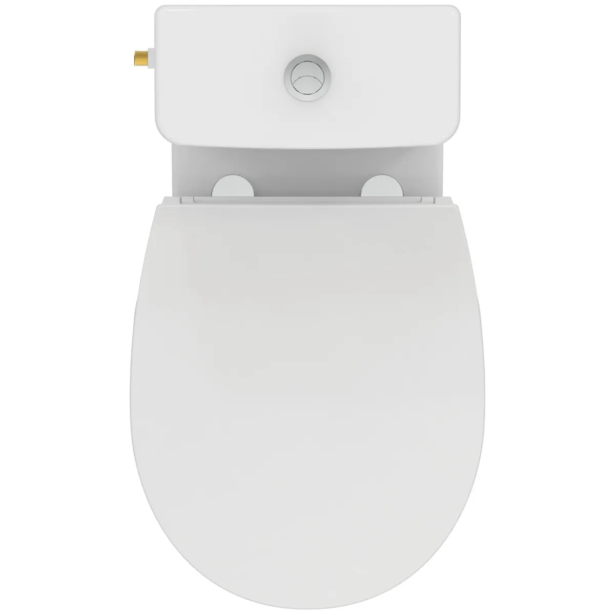 WC-Paket Eurovit mit Standtiefspül-WC Spülkasten Zulauf oben und WC-Sitz Weiß WC-Paket Eurovit mit Standtiefspül-WC Spülkasten Zulauf oben und WC-Sitz Weiß