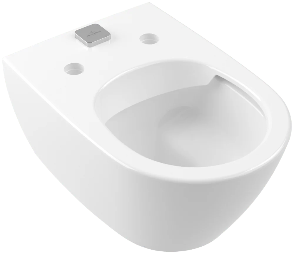 Villeroy & Boch Subway 2.0 Tiefspül-WC spülrandlos Oval wandhängend Weiß Alpin