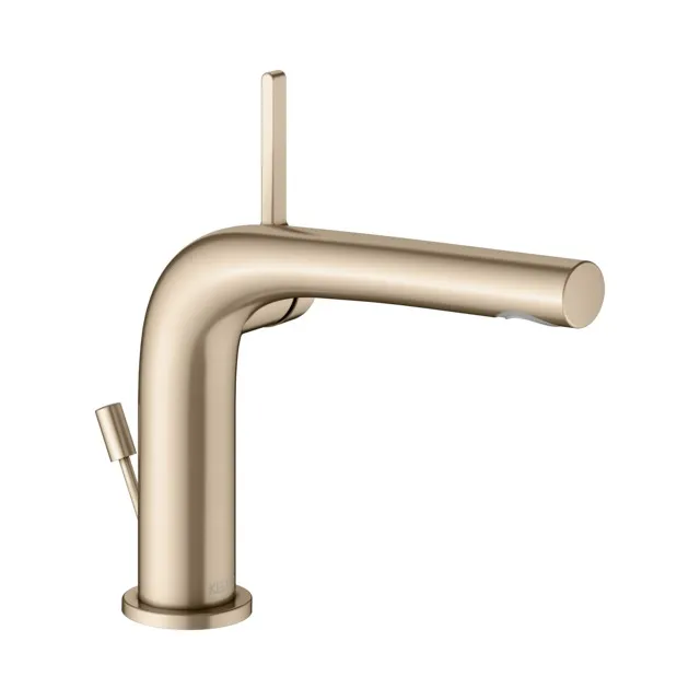 Edition 400 51504030002 Einhebel-Waschtischmischer 120 mit Zugstangen-Ablaufgarnitur Bronze gebürstet Edition 400 51504030002 Einhebel-Waschtischmischer 120 mit Zugstangen-Ablaufgarnitur Bronze gebürstet