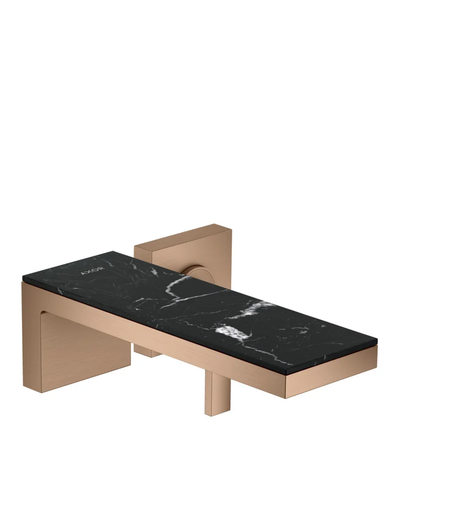 Hansgrohe AXOR MyEdition Platte 245 mm Marmor Nero Marquina abnehmbar Hansgrohe AXOR MyEdition Platte 245 mm Marmor Nero Marquina abnehmbar
