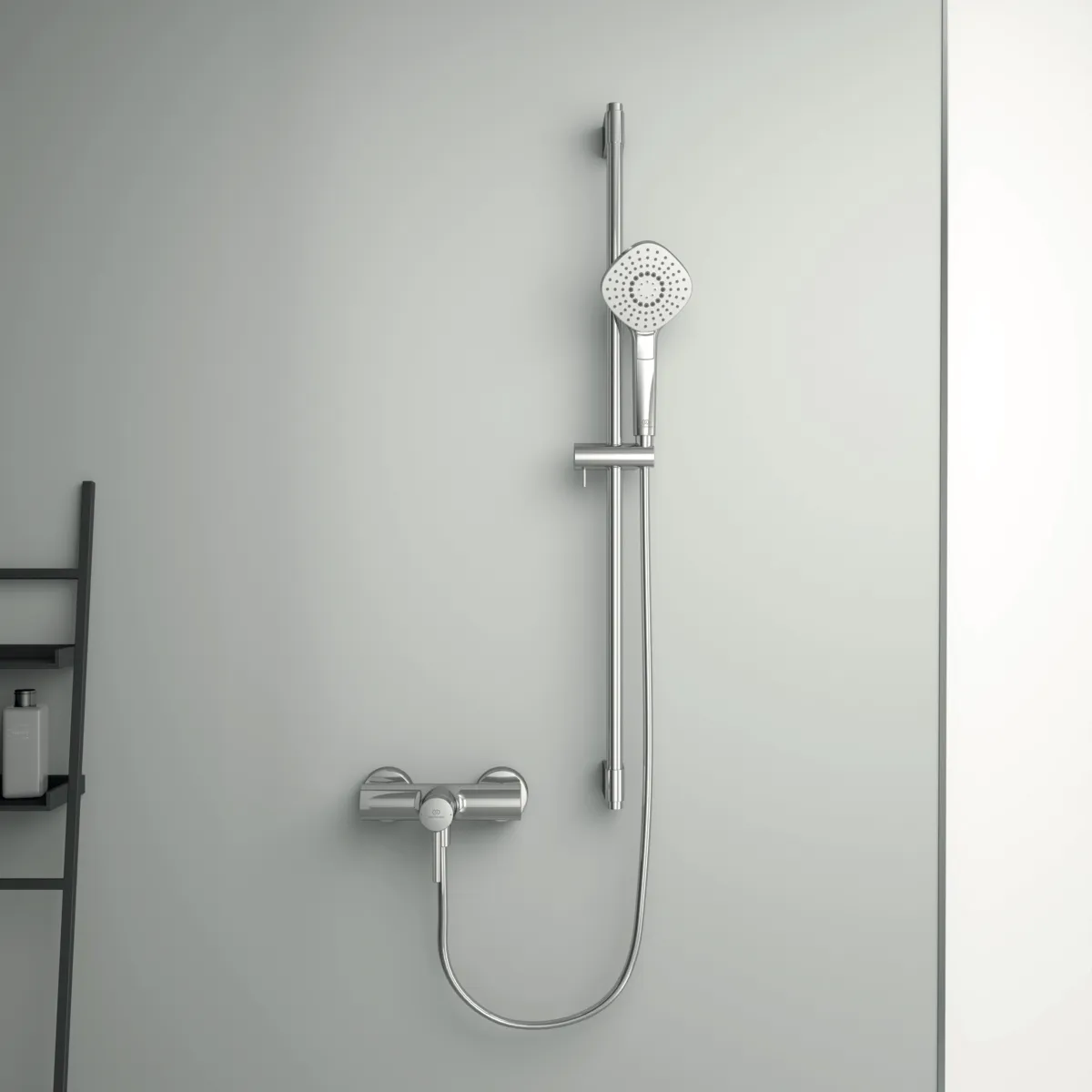 Brausearmatur Aufputz Ceraline, Chrom Brausearmatur Aufputz Ceraline, Chrom