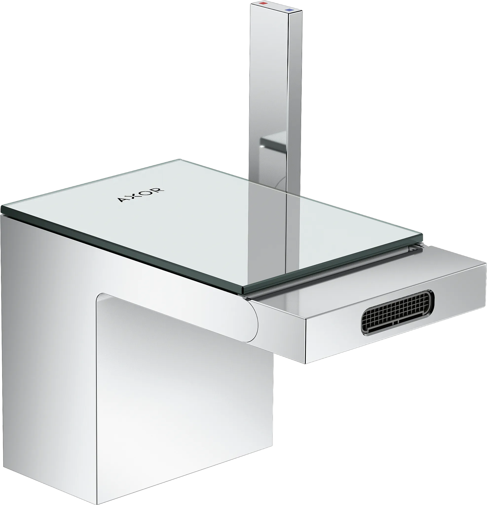 AXOR MyEdition Einhebel-Bidetmischer mit Push-Open Ablaufgarnitur ohne Platte Chrom AXOR MyEdition Einhebel-Bidetmischer mit Push-Open Ablaufgarnitur ohne Platte Chrom