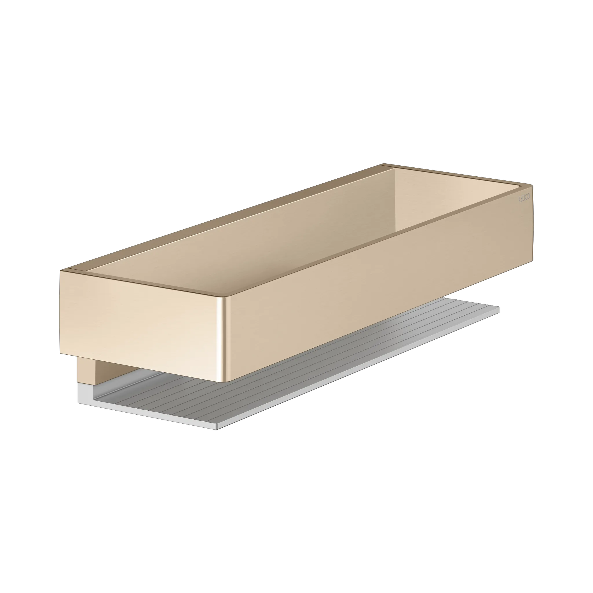 Edition 11 11158030000 Duschkorb silber-eloxiert/Bronze geb.