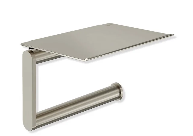 HEWI WC-Papierhalter System 900 Edelstahl PVD, Breite 135 mm, Höhe 96 mm, HEWI Farbe WR