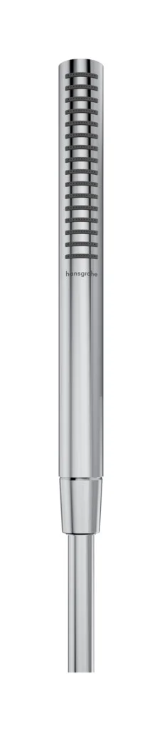 Hansgrohe Pulsify S Stabhandbrause 100 1jet EcoSmart+ Chrom, 98 x 24 mm, PowderRain Strahlart, QuickClean, max. Durchfluss 5,4 l/min ab 3 bar Hansgrohe Pulsify S Stabhandbrause 100 1jet EcoSmart+ Chrom, 98 x 24 mm, PowderRain Strahlart, QuickClean, max. Durchfluss 5,4 l/min ab 3 bar