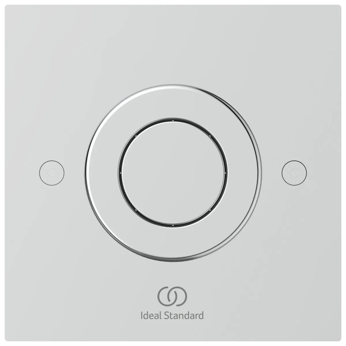 Betätigungsplatte P3 Septa Pro, pneumatische Auslösung, Edelstahl poliert Betätigungsplatte P3 Septa Pro, pneumatische Auslösung, Edelstahl poliert