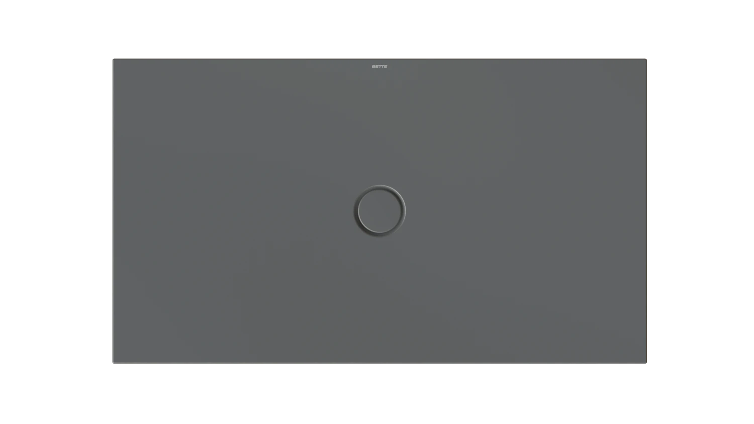 Bette rechteck Duschwanne „BetteFloor“ 1400 × 800 mm ohne Oberflächenbeschichtung, ohne Oberflächenveredelung, ohne Wannenträger, in Raven