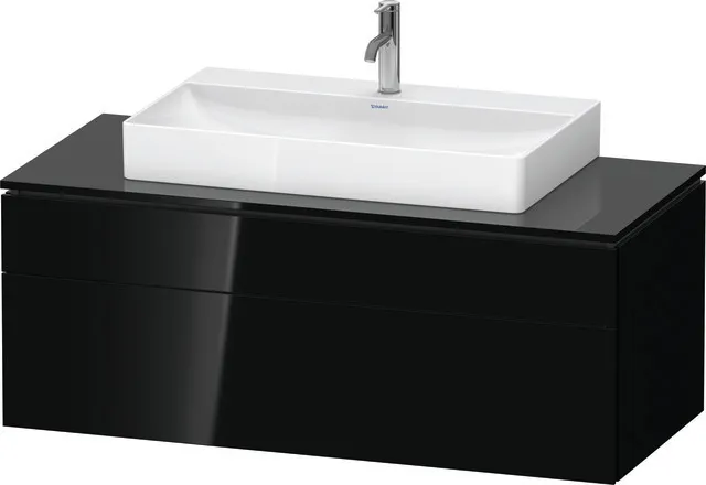 Duravit Waschtischunterschrank wandhängend „L-Cube“ 122 × 48,2 × 55 cm, mittig Duravit Waschtischunterschrank wandhängend „L-Cube“ 122 × 48,2 × 55 cm, mittig