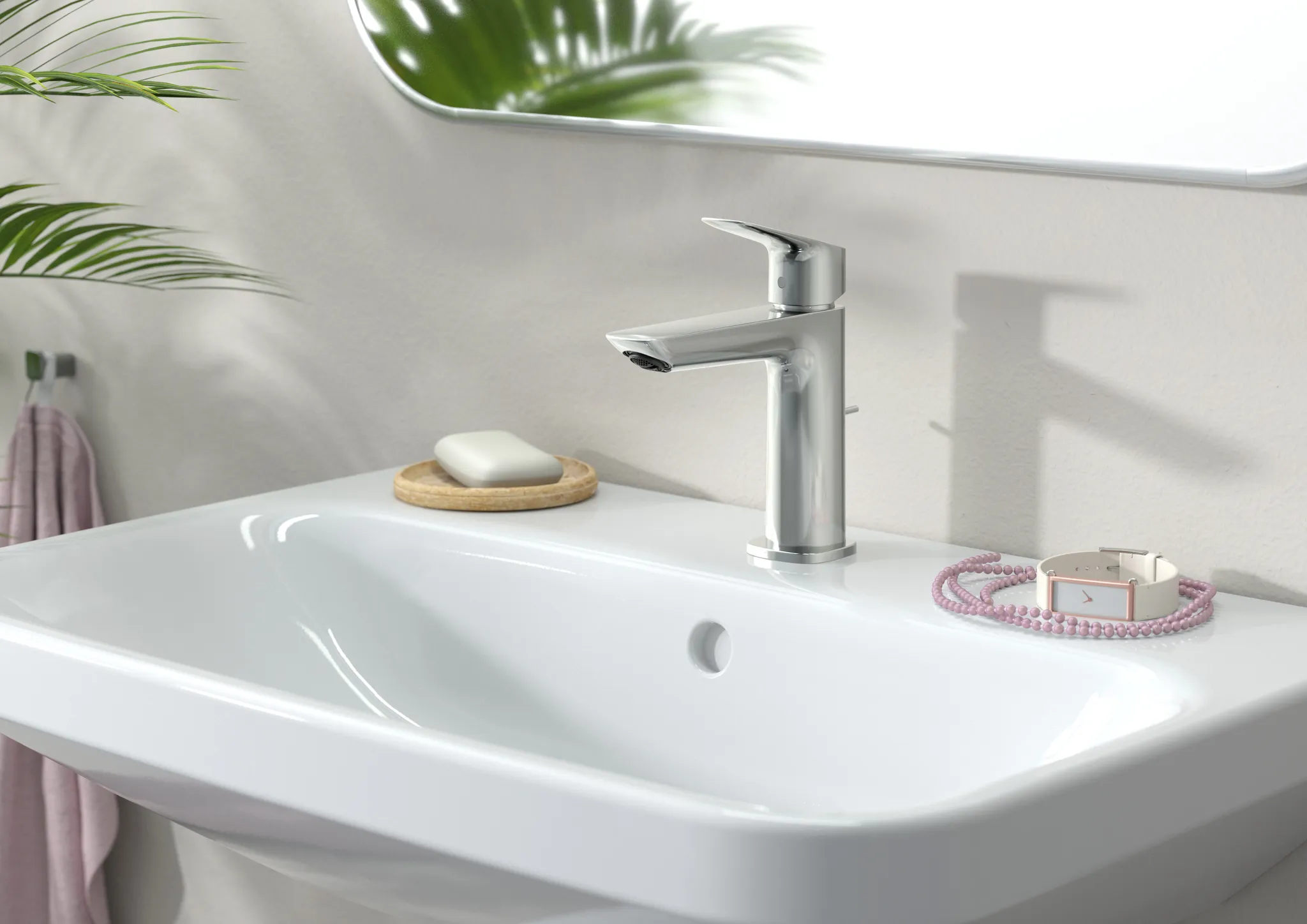 Hansgrohe Logis Einhebel-Waschtischmischer 110 Fine, Chrom Hansgrohe Logis Einhebel-Waschtischmischer 110 Fine, Chrom