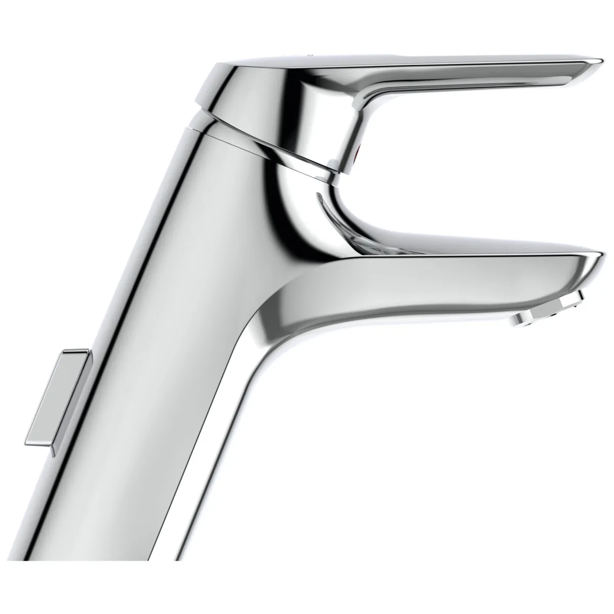 Waschtischarmatur Ceramix Blue, mit Ablaufgarnitur, Ausladung 135mm, Chrom Waschtischarmatur Ceramix Blue, mit Ablaufgarnitur, Ausladung 135mm, Chrom