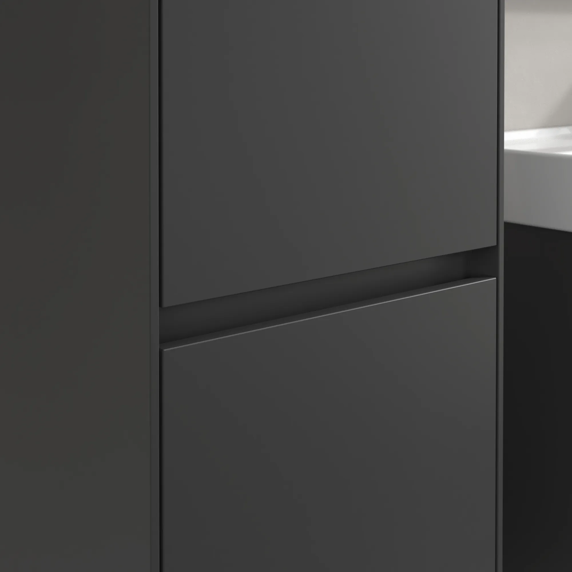 Villeroy & Boch Hochschrank „Collaro“ 40,4 × 153,8 × 34,9 cm ohne Beleuchtung, Anschlag links, 2 Türen Villeroy & Boch Hochschrank „Collaro“ 40,4 × 153,8 × 34,9 cm ohne Beleuchtung, Anschlag links, 2 Türen