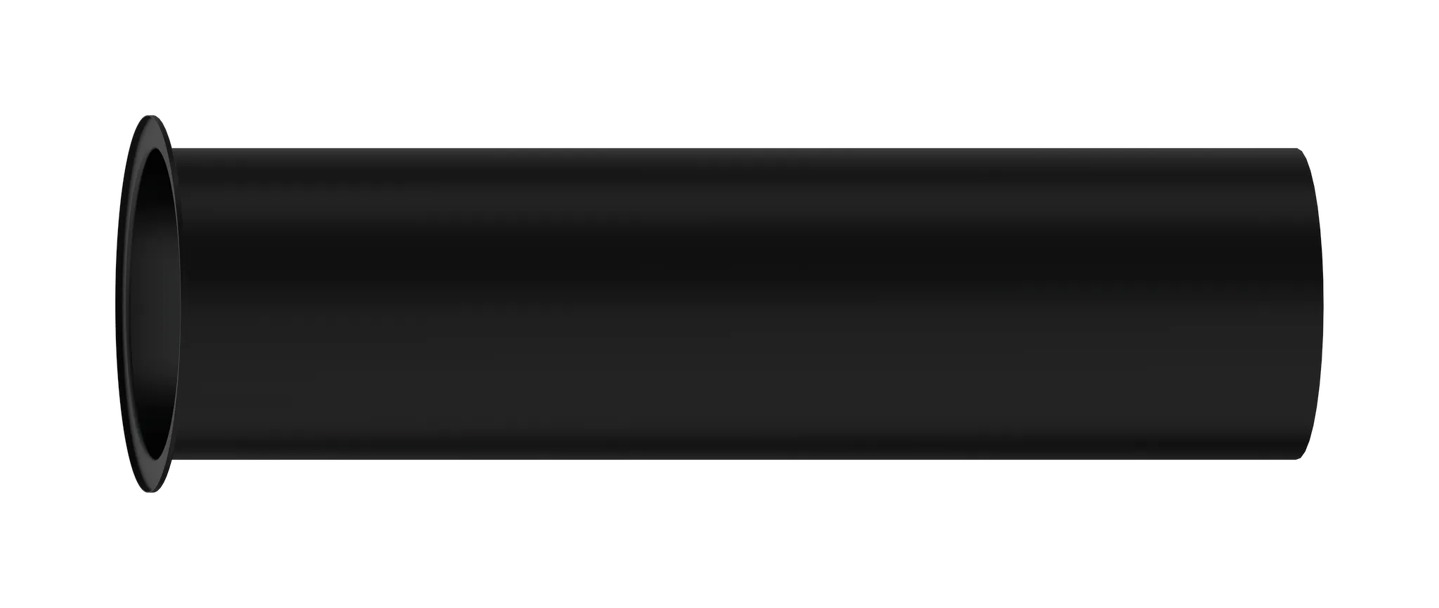 Hansgrohe Sifons Gerades Rohr 30 cm mit Bord, Mattschwarz Hansgrohe Sifons Gerades Rohr 30 cm mit Bord, Mattschwarz