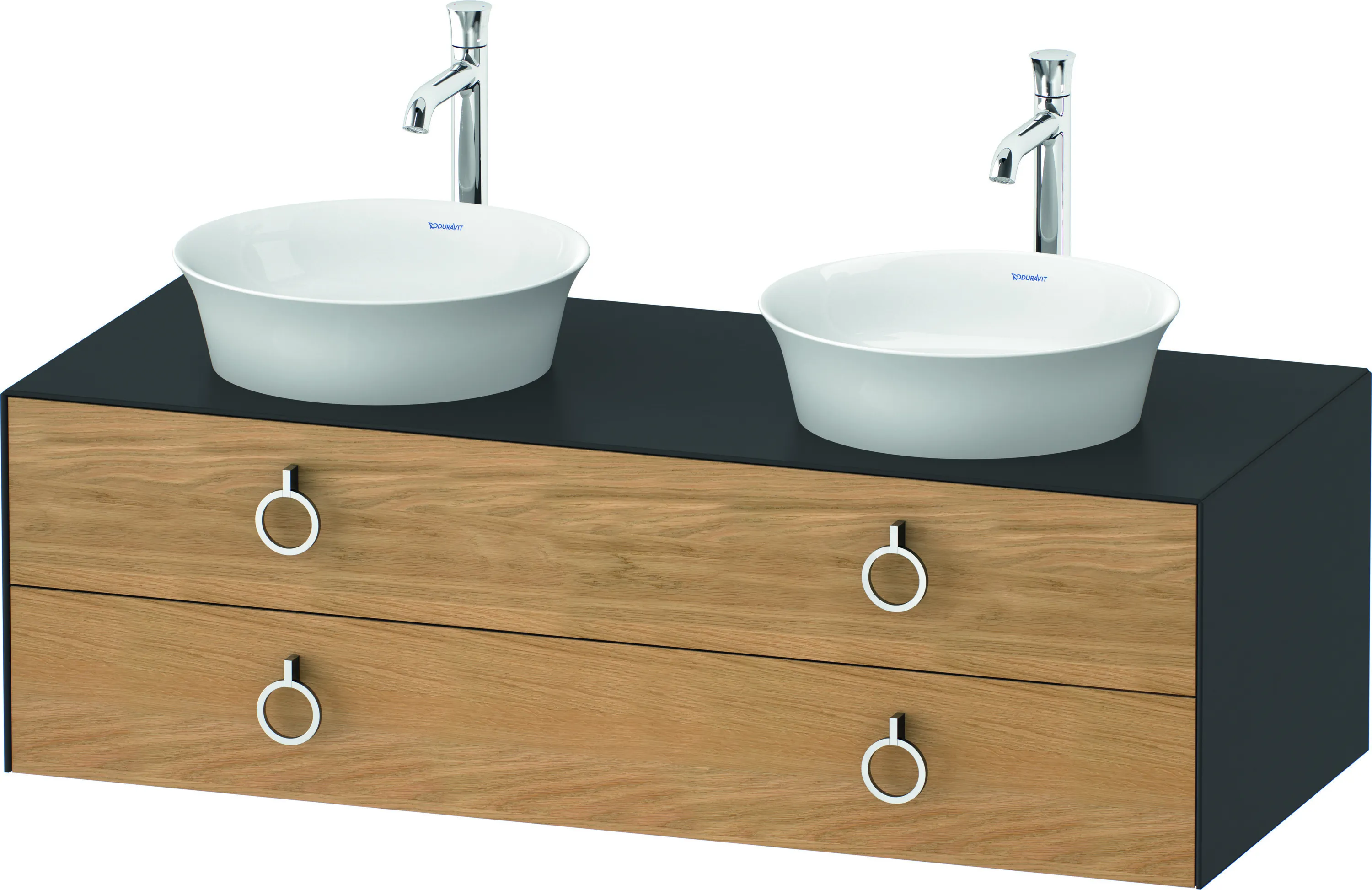 Duravit Waschtischunterschrank „White Tulip“, mit Beleuchtung