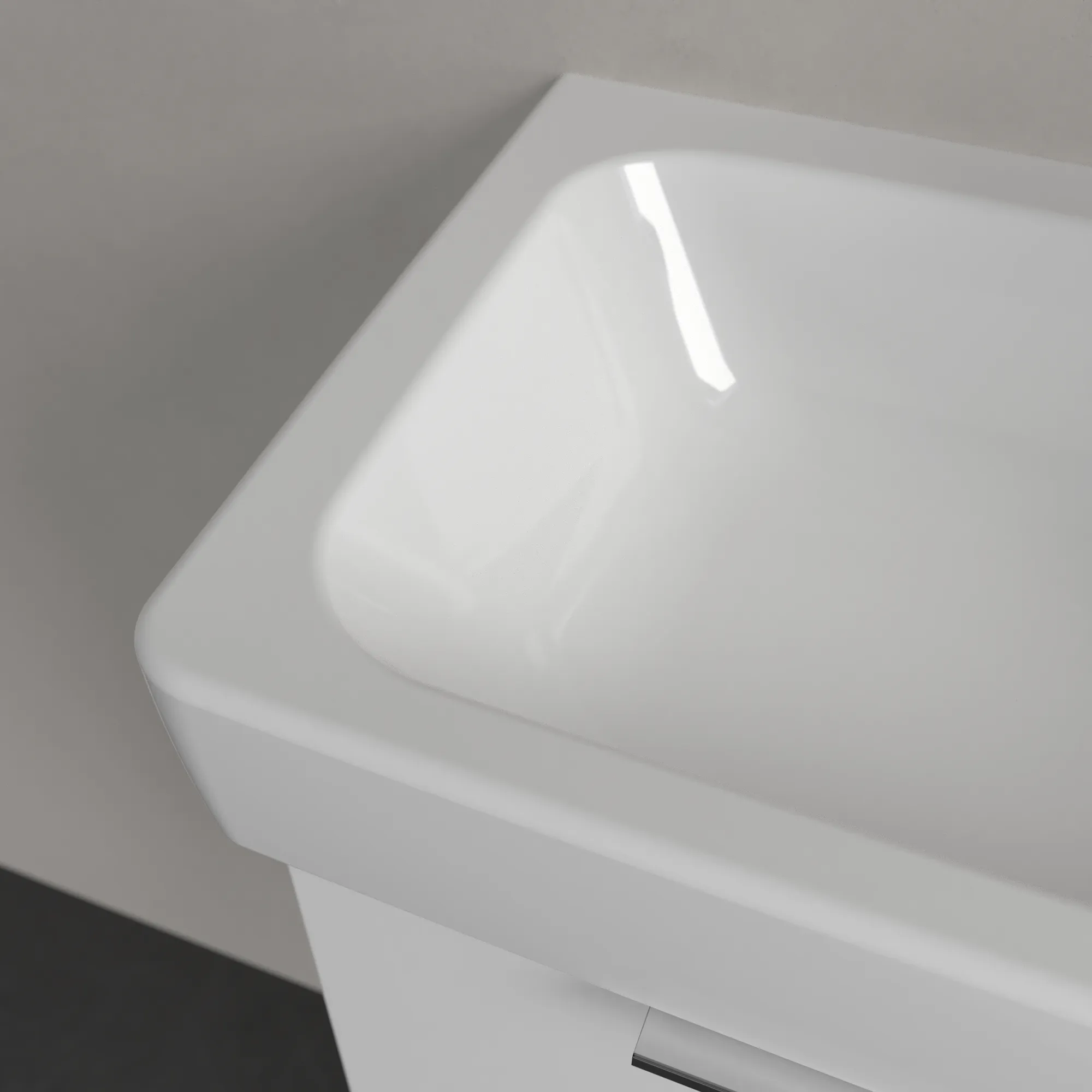 Villeroy & Boch Handwaschbecken Architectura, 480x275x135mm, weiß Alpin, glänzend, mit Überlauf, für 1-Loch-Armatur Villeroy & Boch Handwaschbecken Architectura, 480x275x135mm, weiß Alpin, glänzend, mit Überlauf, für 1-Loch-Armatur