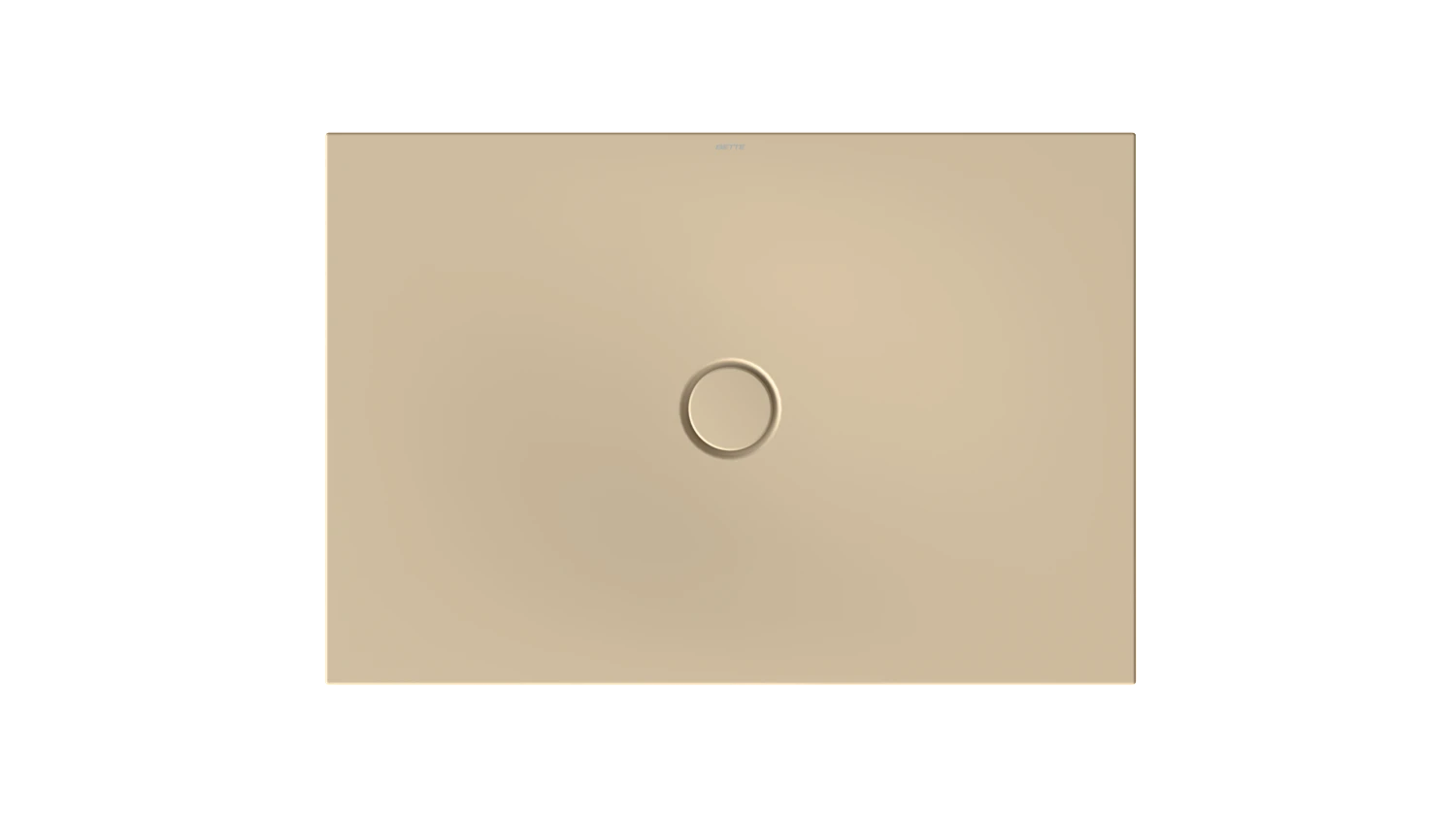 Bette rechteck Duschwanne „BetteFloor“ 1100 × 750 mm ohne Oberflächenbeschichtung, ohne Oberflächenveredelung, ohne Wannenträger, in Bahamabeige