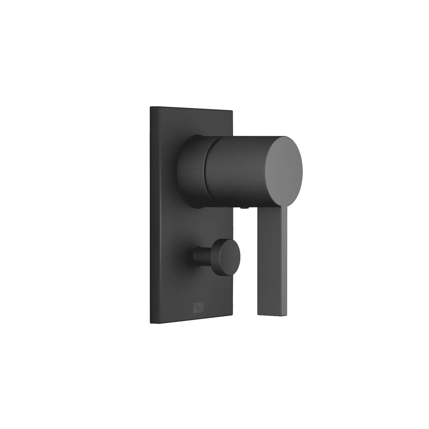 Dornbracht UP-Einhandbatterie mit Umstellung Schwarz matt, 150 x 90 mm