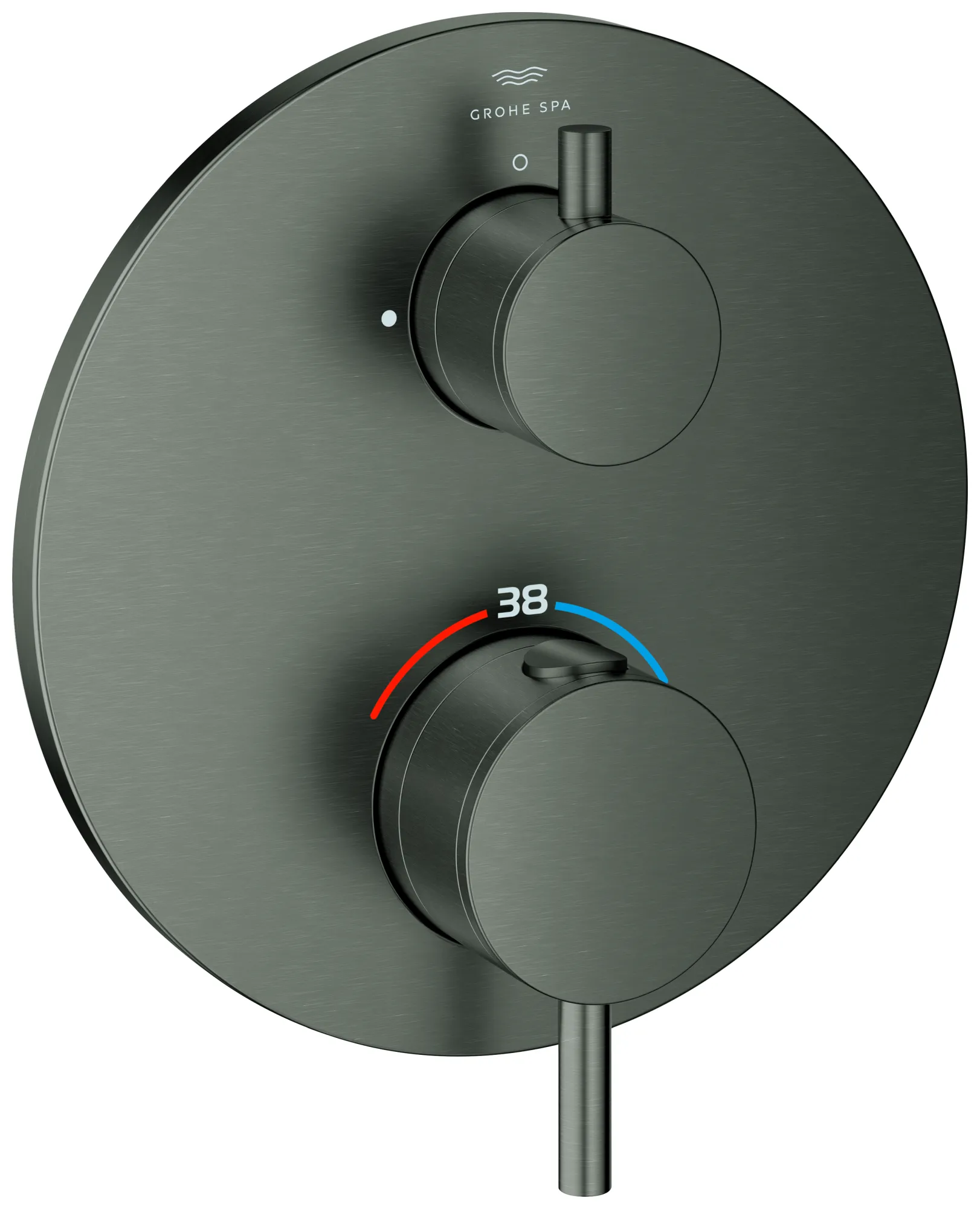 Thermostat-Brausebatterie Atrio 24357, Fertigmontageset für Rapido SmartBox, chrom Thermostat-Brausebatterie Atrio 24357, Fertigmontageset für Rapido SmartBox, chrom