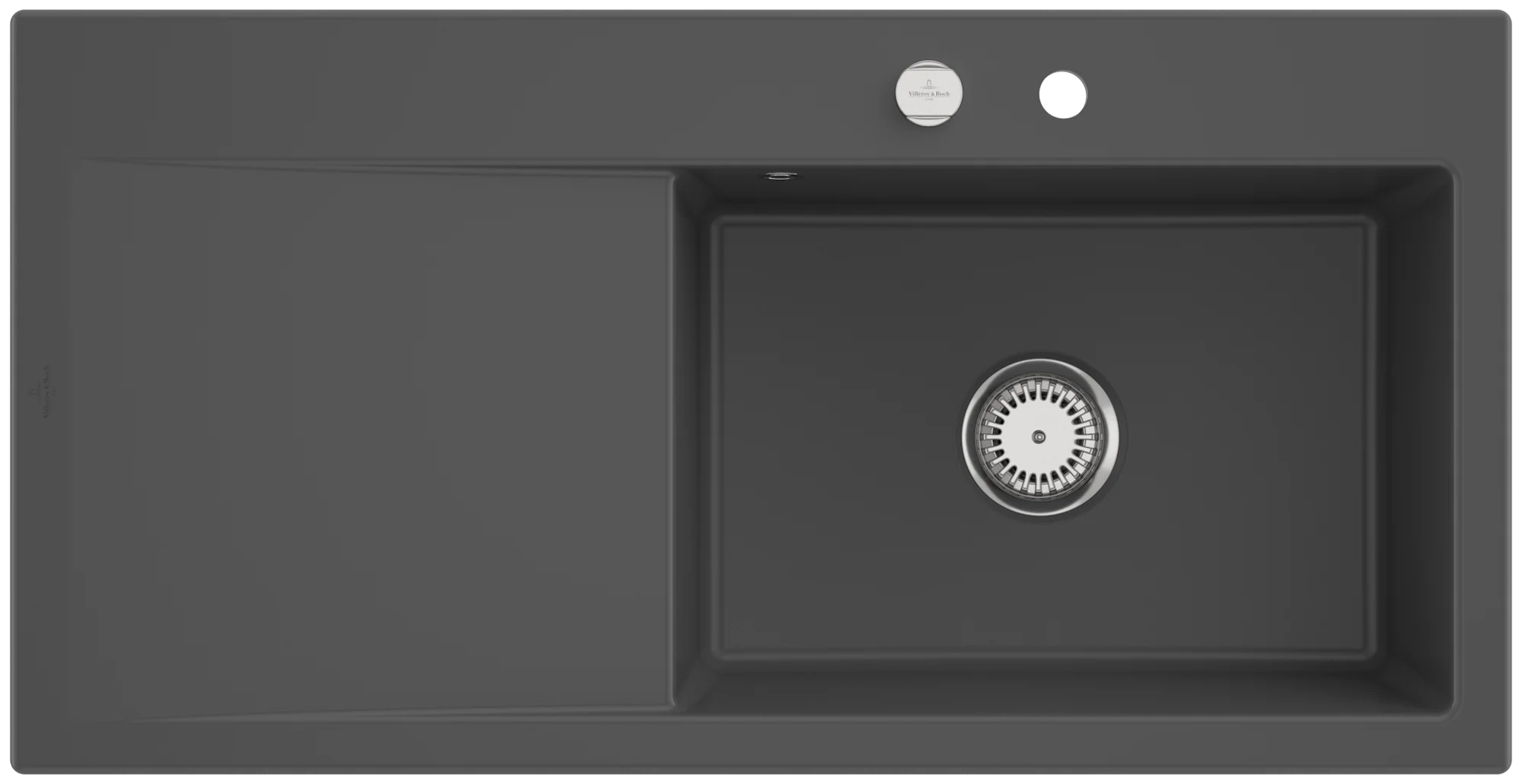Villeroy & Boch Subway Style 60 Einbauspüle, 1000 x 510 mm, Graphite CeramicPlus