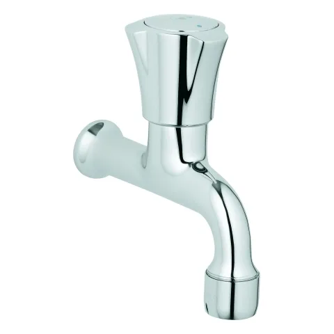 Grohe Costa Auslaufventil, Wandmontage, Markierung blau, chrom Grohe Costa Auslaufventil, Wandmontage, Markierung blau, chrom
