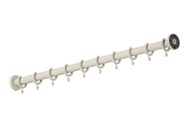 HEWI Duschvorhangstange „Serie 801“ 7 × 100 cm HEWI Duschvorhangstange „Serie 801“ 7 × 100 cm