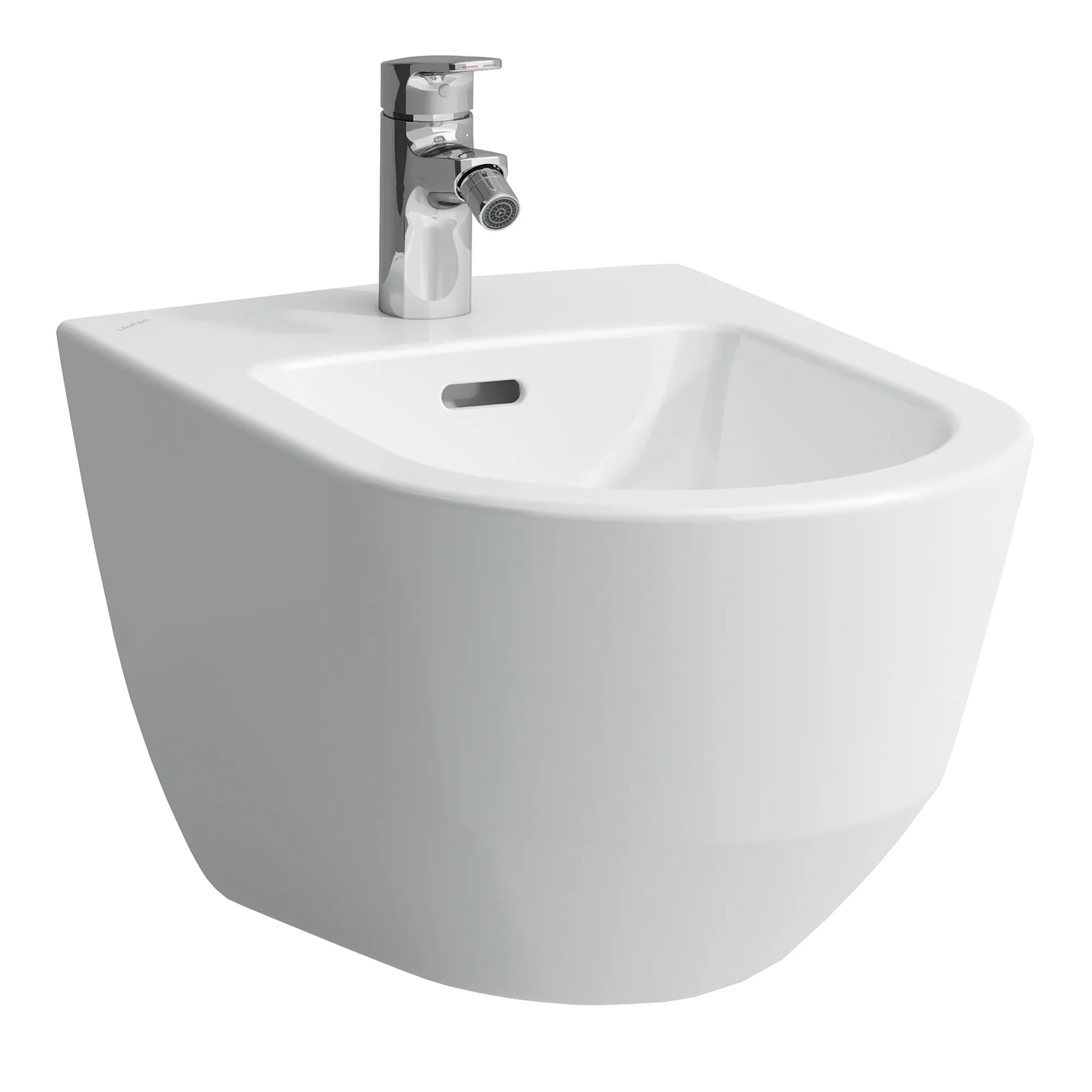 Laufen Wandbidet PRO 530x360, 1-HL, weiß Laufen Wandbidet PRO 530x360, 1-HL, weiß