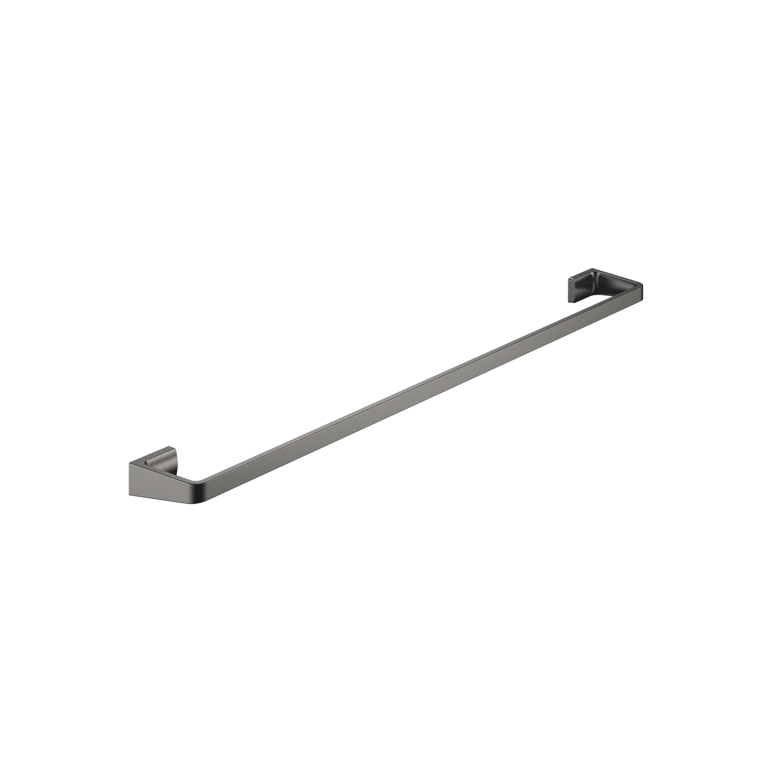 Dornbracht Badetuchhalter SERIENSPEZIFISCH Dark Platinum gebürstet - 758 mm x 800 mm x 35 mm Höhe, Ausladung 89 mm
