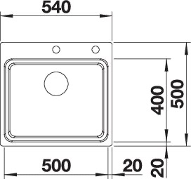 BLANCO ETAGON 500-IF/A BLANCO ETAGON 500-IF/A