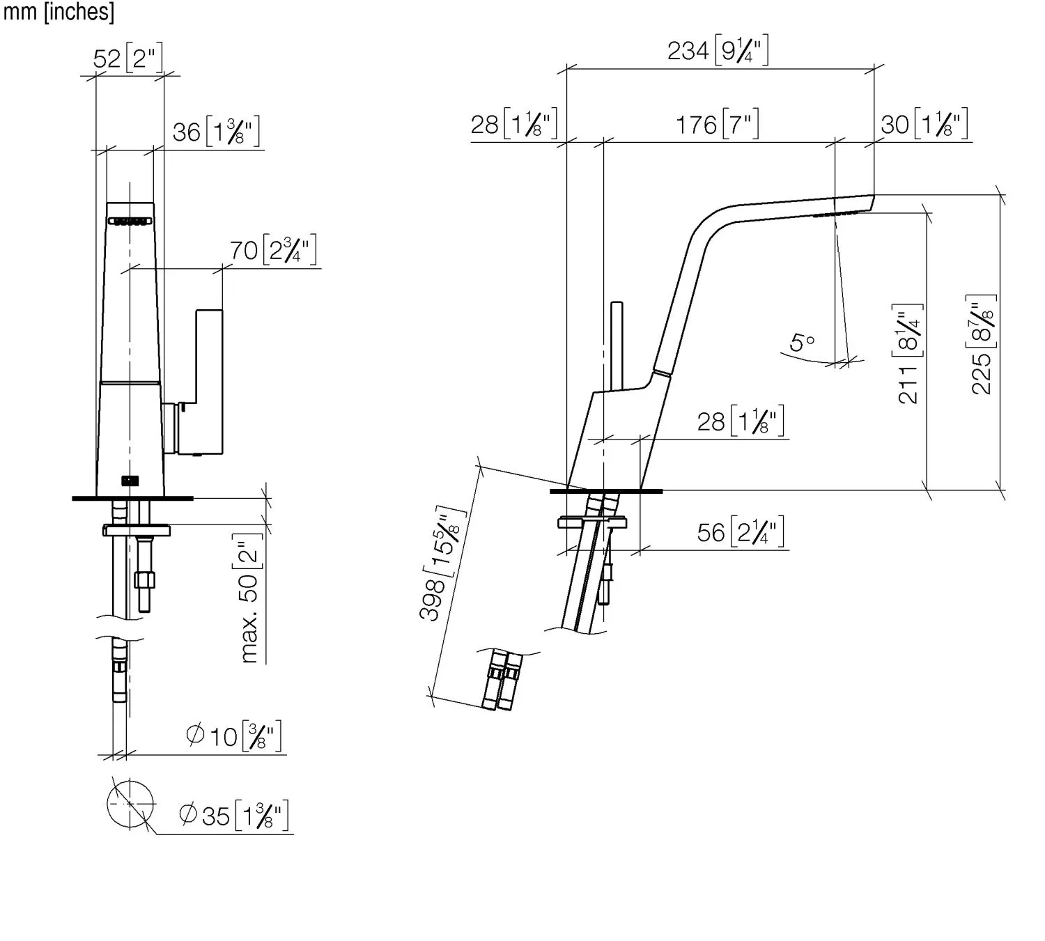 Dornbracht CL.1 Waschtisch-Einhandbatterie ohne Ablaufgarnitur Chrom Dornbracht CL.1 Waschtisch-Einhandbatterie ohne Ablaufgarnitur Chrom
