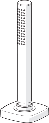 Handbrause „Stilo“ in Chrom Handbrause „Stilo“ in Chrom