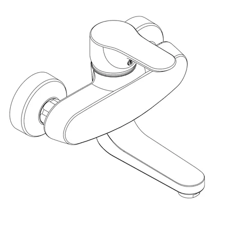 OBJEKTA SpültischEHM DN 15 Wandmontage Auslauf170mm chrom OBJEKTA SpültischEHM DN 15 Wandmontage Auslauf170mm chrom