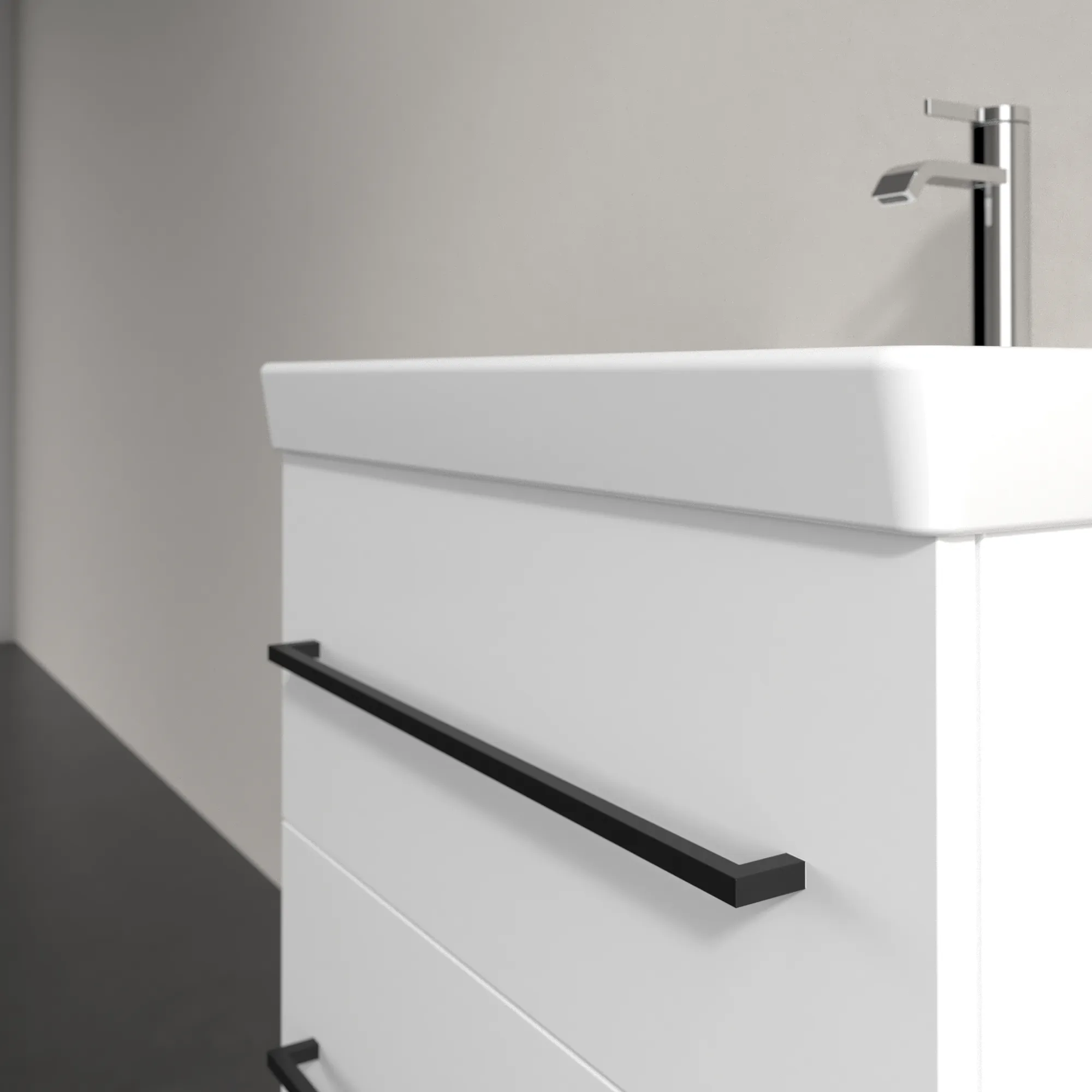 Villeroy & Boch Avento Waschbeckenunterschrank A88910, 576x514x484mm, 2 Auszüge, Brilliant White Villeroy & Boch Avento Waschbeckenunterschrank A88910, 576x514x484mm, 2 Auszüge, Brilliant White