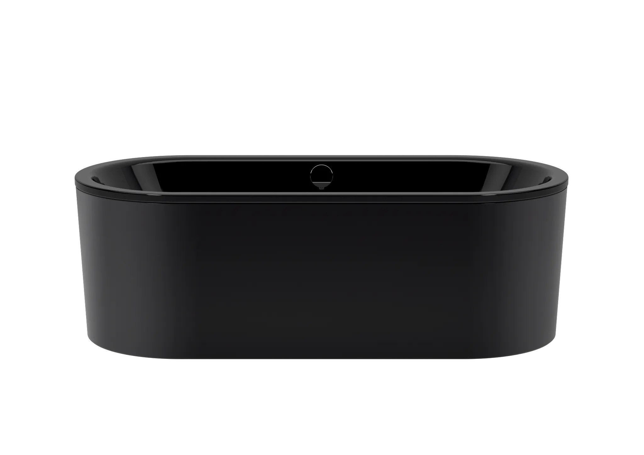 Kaldewei Badewanne „Classic Duo Oval“ freistehend oval 170 × 75 cm, ohne Grifflochbohrungen in schwarz