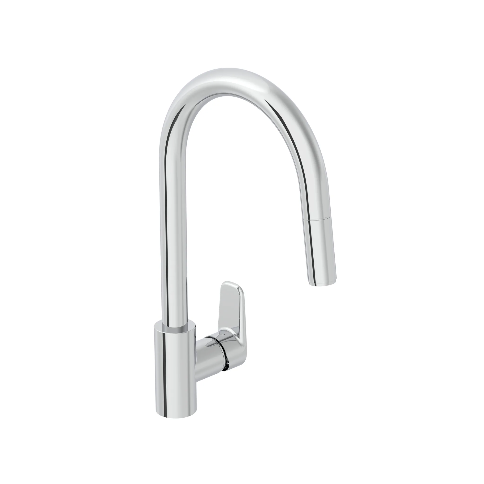 VitrA Flow Soft Einhebel-Spültischmischer Niederdruck 40 cm, Chrom