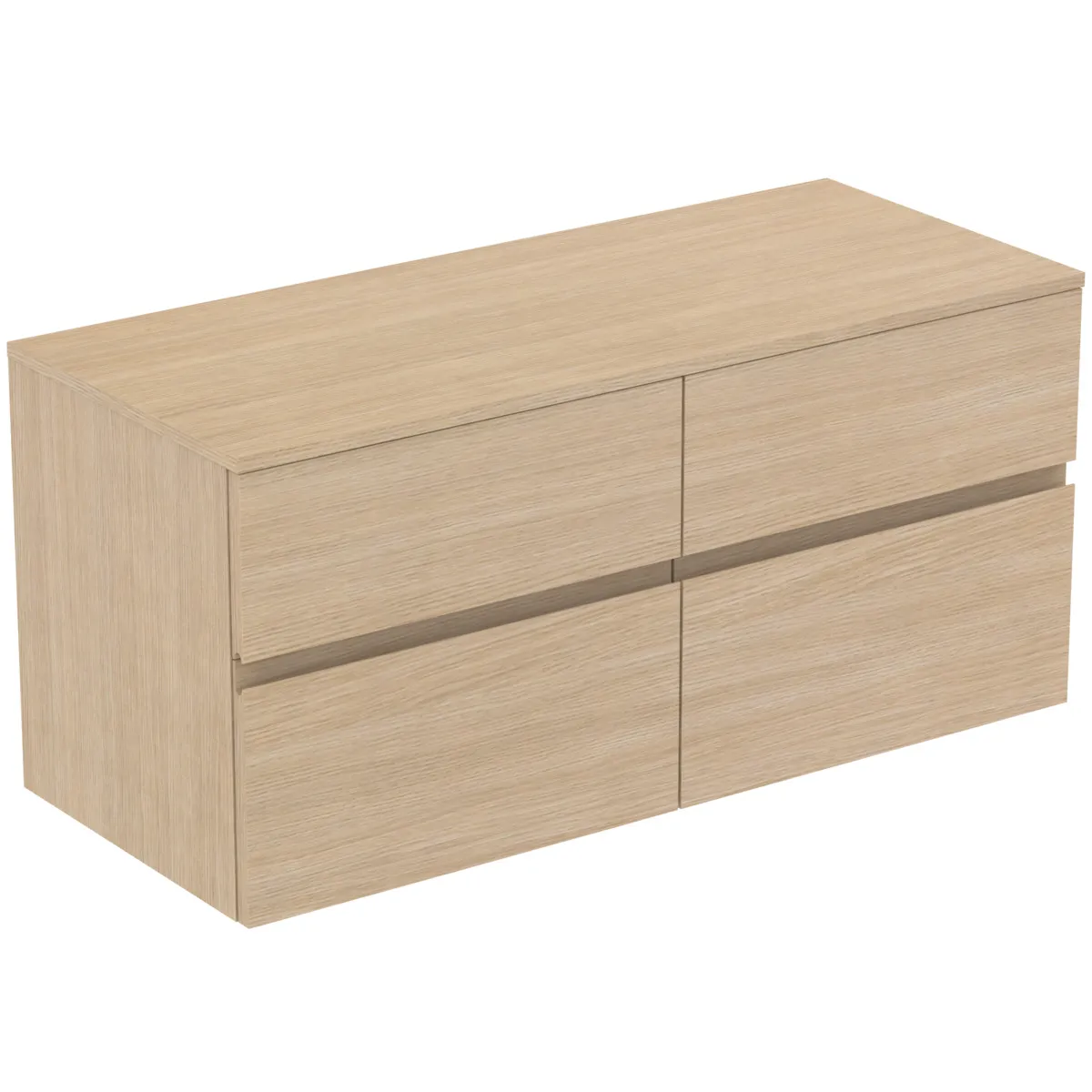 Ideal Standard Waschtischunterschrank „Finesse“ 120,2 × 55,8 × 50,5 cm Eiche weiß Ideal Standard Waschtischunterschrank „Finesse“ 120,2 × 55,8 × 50,5 cm Eiche weiß